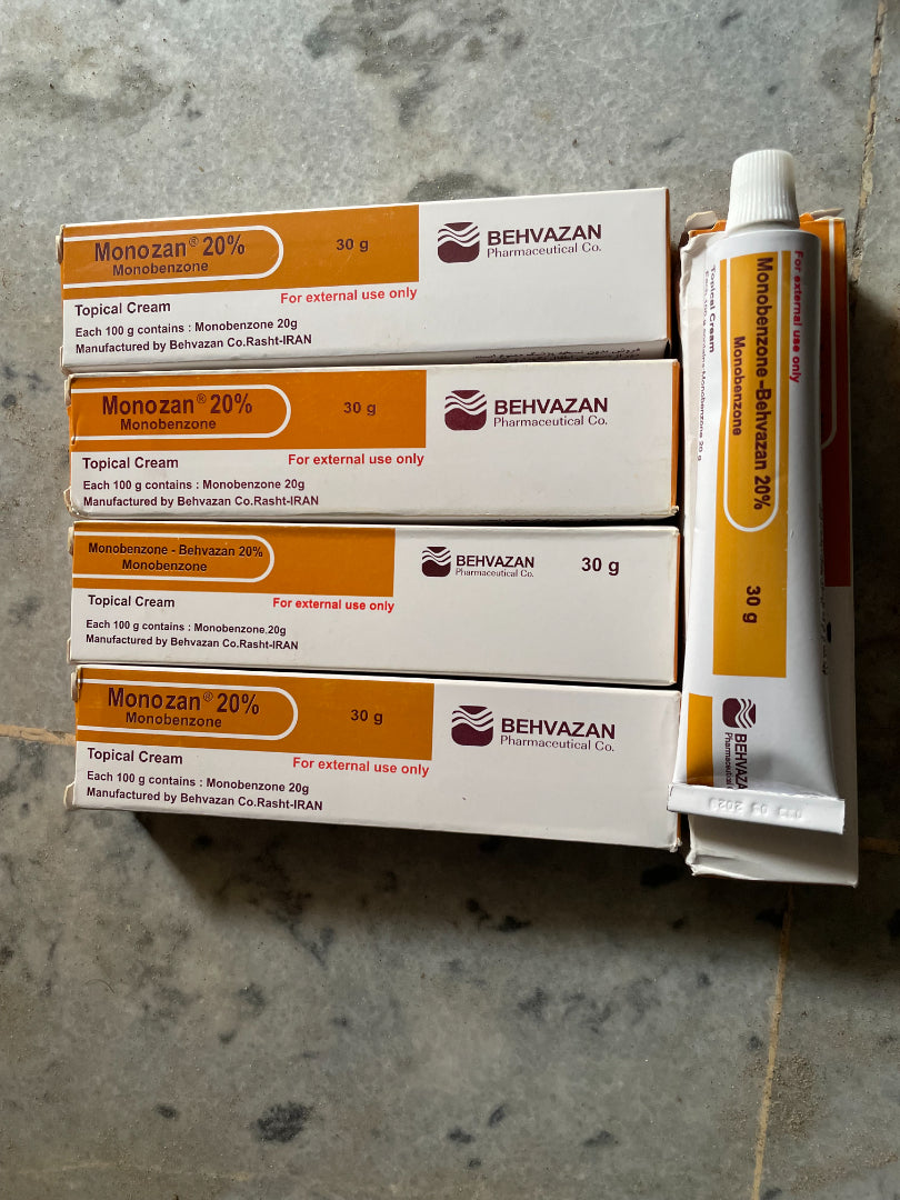 monobenzone cream 20% (pack of 5)