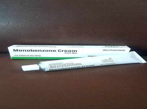 Monobenzone Cream USP 40% box and tube pharmaceutical grade extemporaneous preparation 30gm